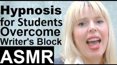 #Hypnosis for Students: Overcome writing anxiety. Relax into sleep. #ASMR