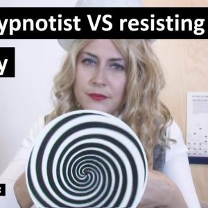 Female stage hypnotist takes down resistant subject. ASMR Hypnosis roleplay