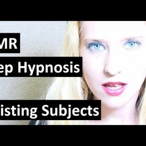 Give up control and sleep. Hypnosis for resisting subjects. ASMR Eye Induction