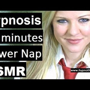 Hypnosis: 20 Minutes Sleep with Chelsea. Power Nap #ASMR #hypnosis #powernap