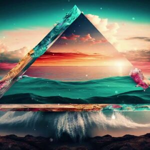 🔴 444Hz + 528Hz ⬖ Healing Pyramids ⬖ Open Heavenly Portals