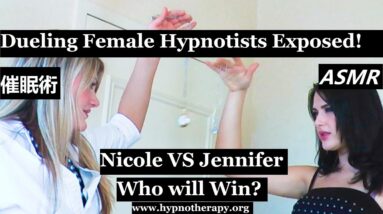 Dangerous Dueling Female Hypnotists 催眠 Pocket watch hypnosis ASMR hypno hypnotherapy 催眠術 roommates