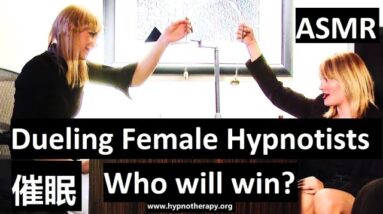 Dueling Female Hypnotists 催眠 Pocket watch hypnosis induction ASMR hypno hypnotherapy 催眠術 roommates